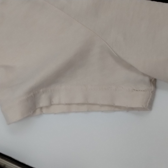 Junk Food Los Angeles "Festive AF' graphic distressed tee off white size large - Picture 6 of 12